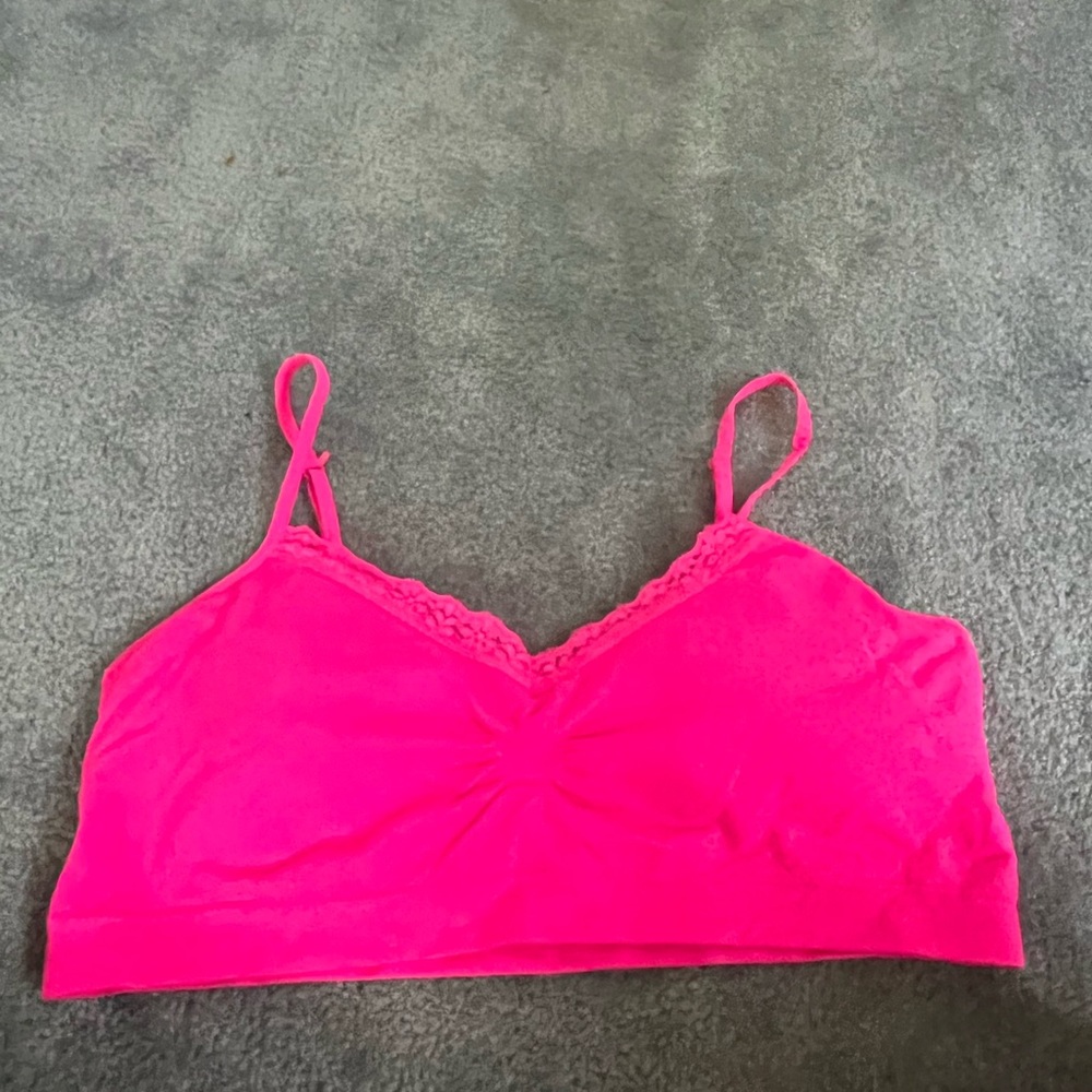 Hot Pink Bra